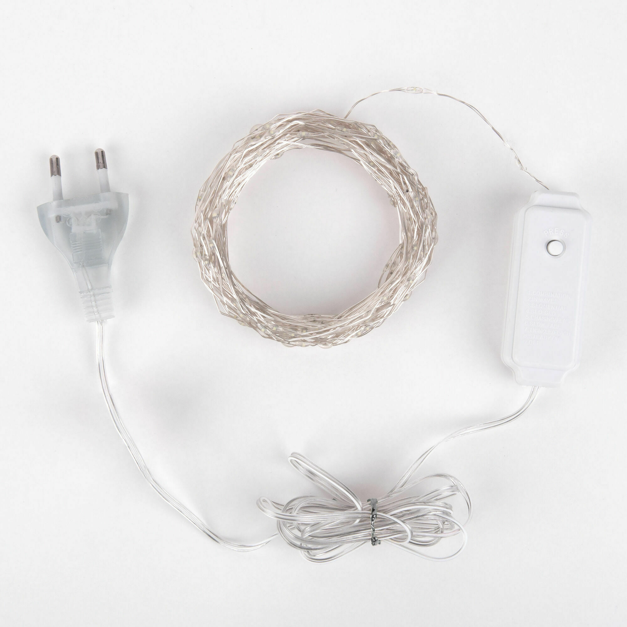 Гирлянда нить роса теплый белый 10М IP20 Elektrostandard 400-009 теплый белый 10 м IP20