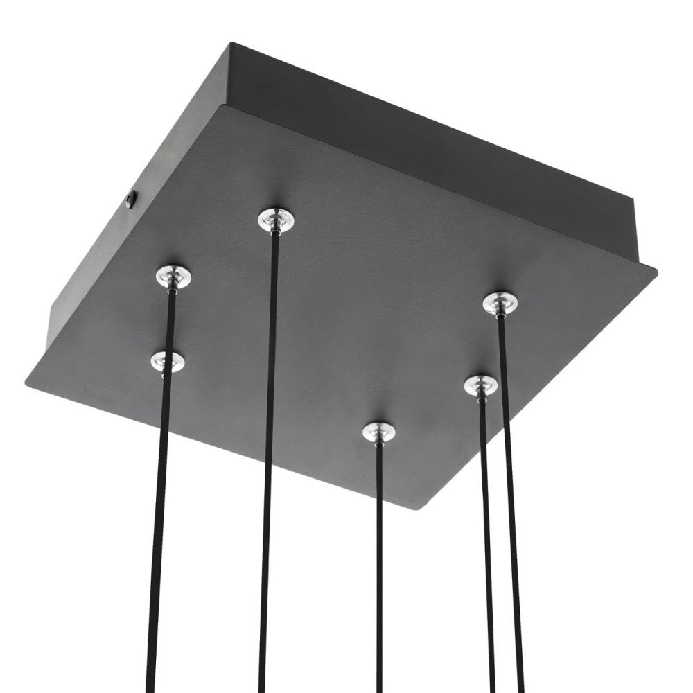 Подвесная люстра 120*125 см, 90W, 3000-6000K, Citilux Стиг CL203231 черный