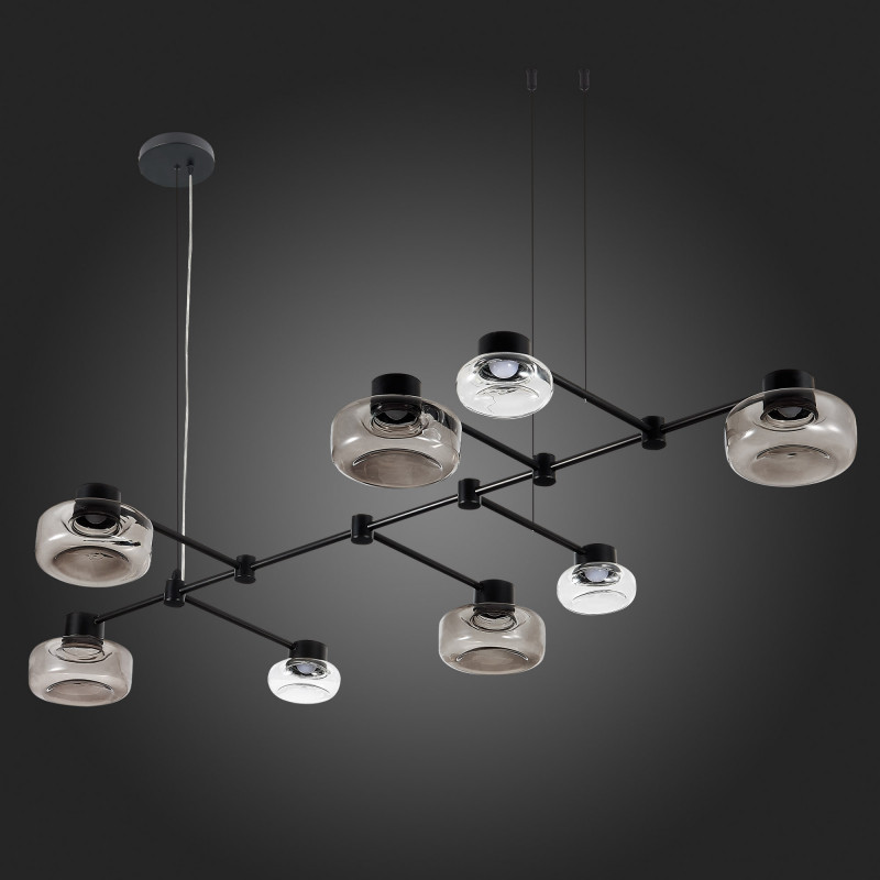 Светильник подвесной 138*70 см, 24W 3000K ST LUCE VALLO SL6005.403.08 Черный