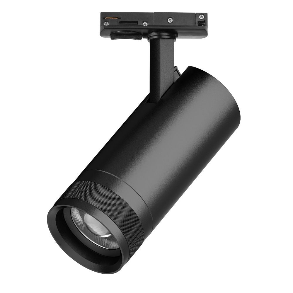 Светильник BARRA с тонким адаптером *7,2*17 см, *20W, 2700-4200-6000K, Lightstar Canno Pro C4207SS, Черный