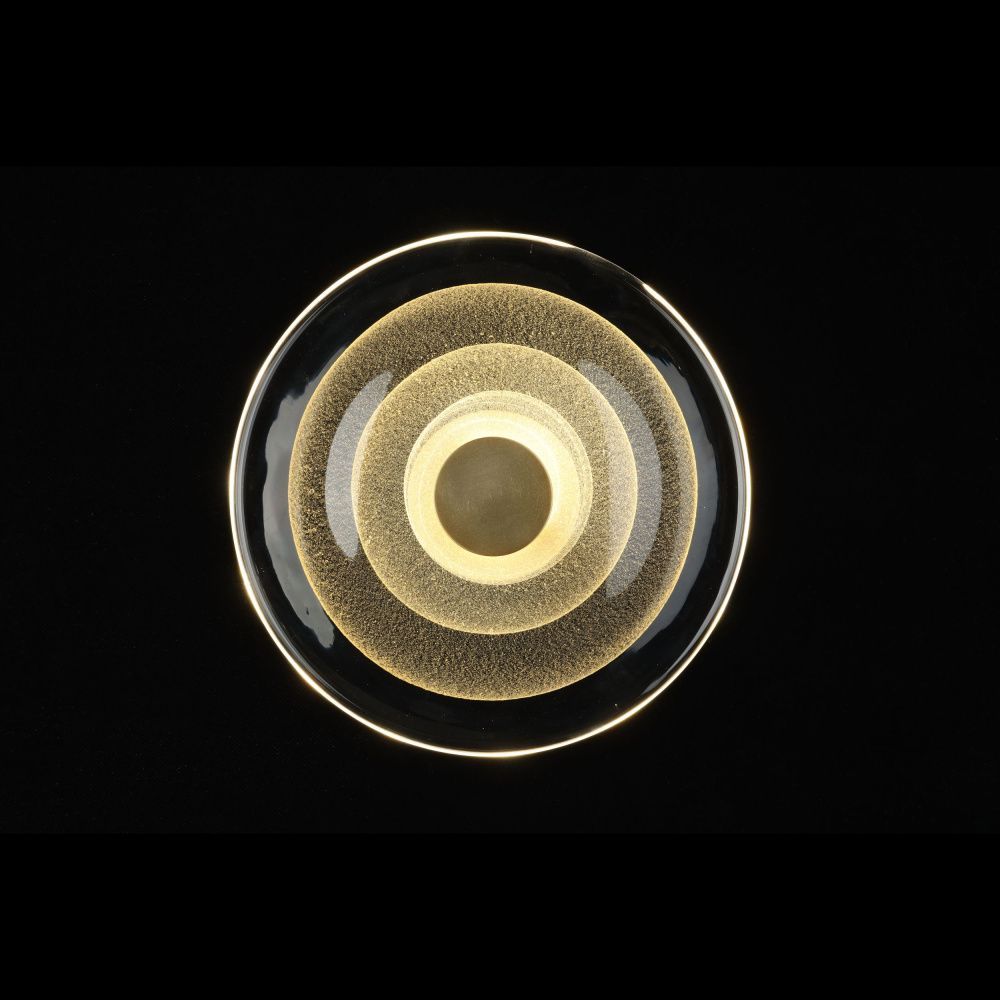 Настенный светильник 25 см, 3W, Aployt Stusia APL.350.11.03, латунь