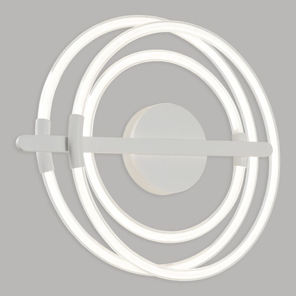 Потолочный светильник 53 см, 61W, 4000K, Lussole River LSP-4003, белый