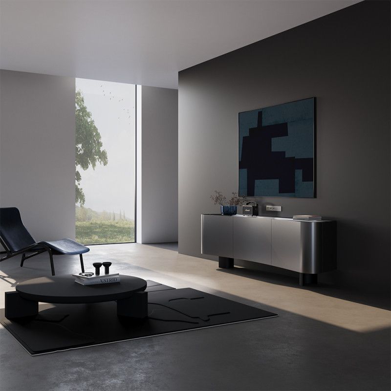 Рамка пластиковая Voltum S70 на 5 постов, шелк пластик Soft touch VLS100504