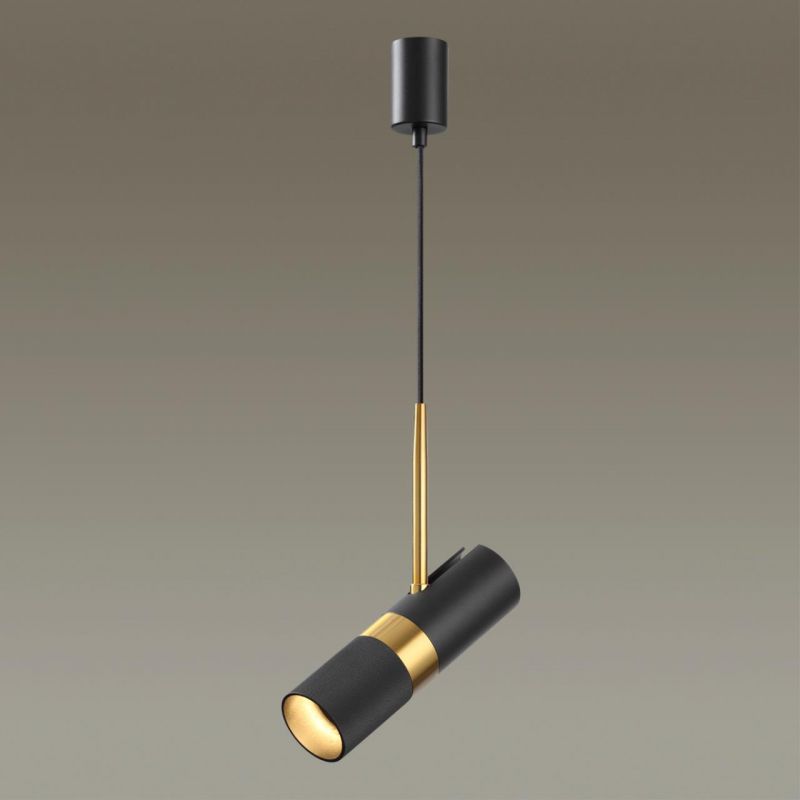 Светильник 6 см, Odeon Light BULLET 4356/1, черный-золото