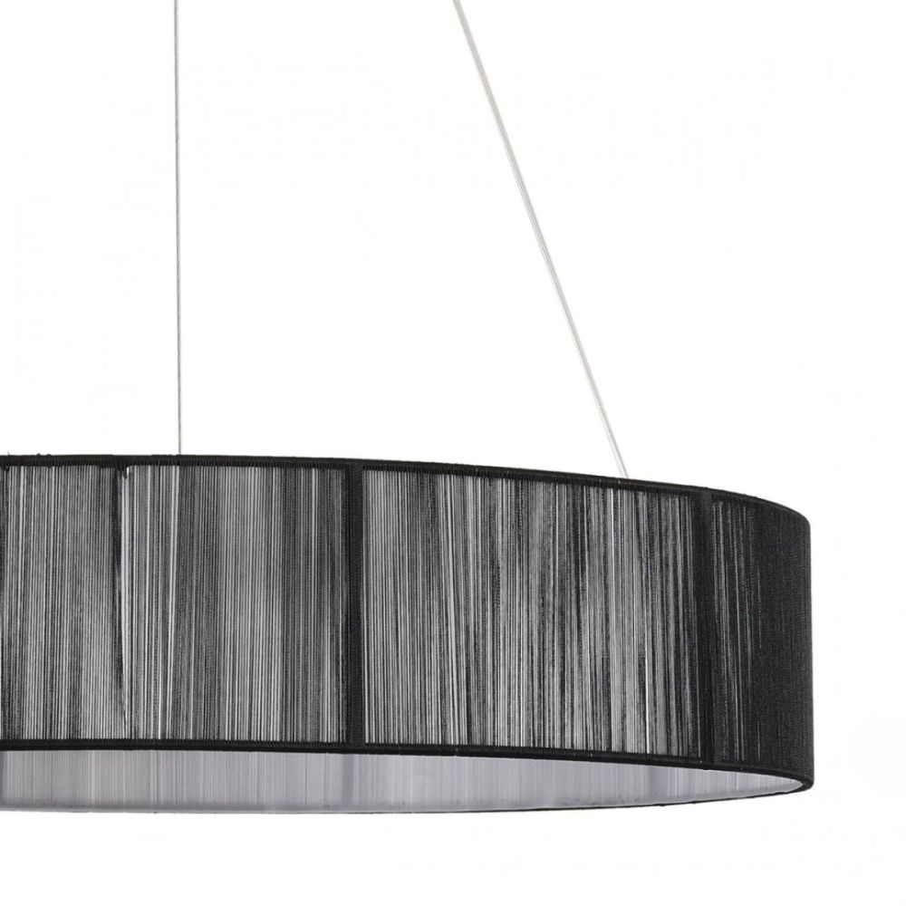 Подвесной светильник 60 см, 40W, 3000-6000K, Lumion Ledio Kava 8371/40L, черный