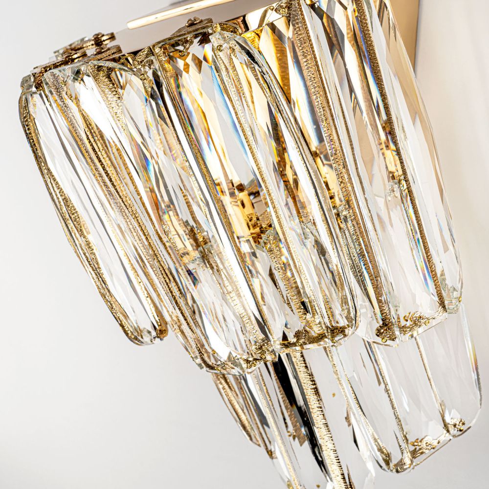 Бра 26*16*-29 см, *LED*10W, 4000K, Modelux  ML.5550.290 CP, Шампань