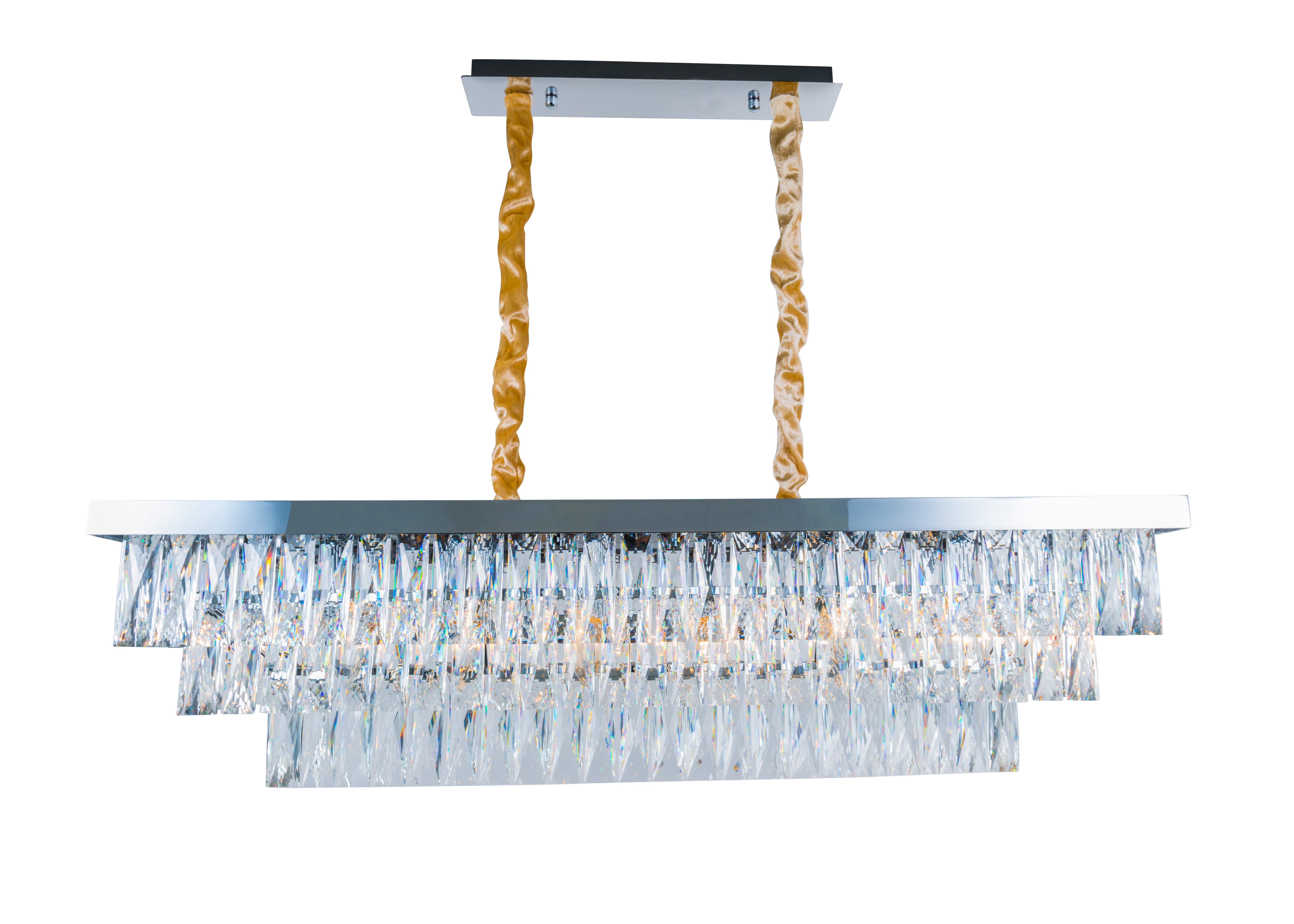 Люстра 1000*300*270, 14*E14, 40W NewRgy Cristallo 2431R/14A CHR+CL, CHR+CL