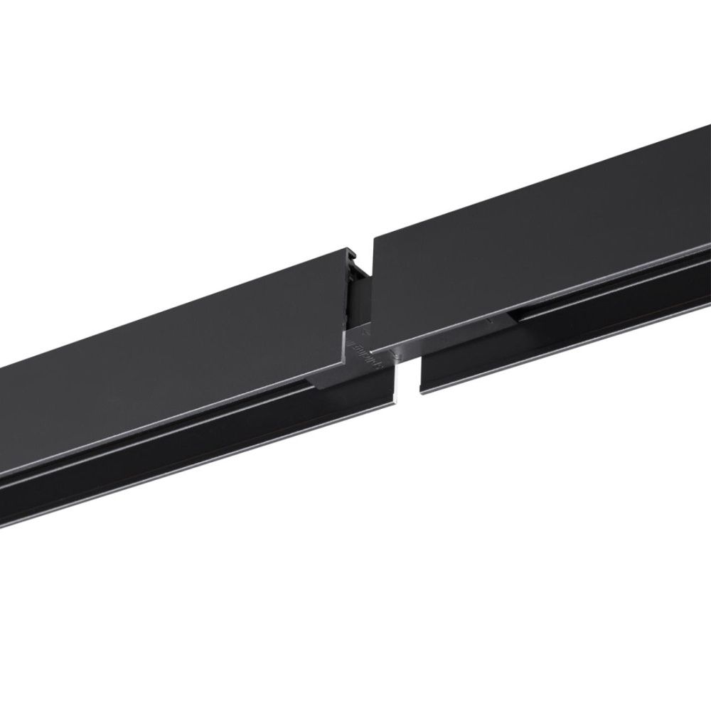 Соединитель прямой с токопроводом Novotech VECTOR PORT 135312, черный
