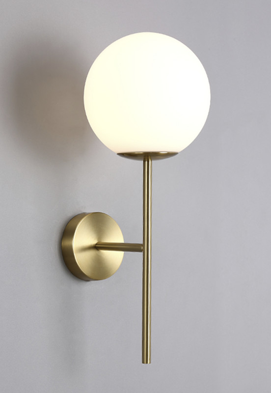 Бра 18 см, Crystal Lux FELIZ AP1 BRONZE/WHITE Бронза