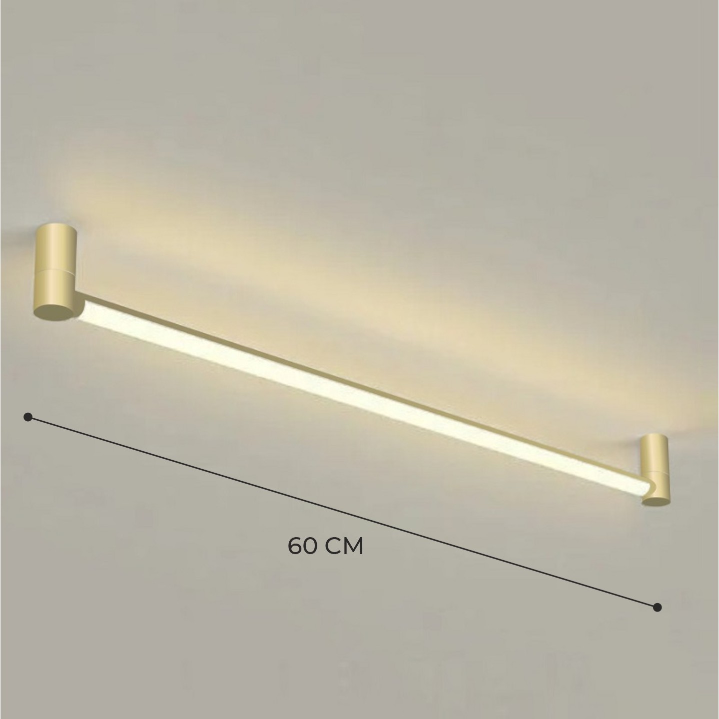 Светильник DZN-20112 ЗОЛОТО D600/H140/1/LED/12W/4000K PARALLEL2 23-12