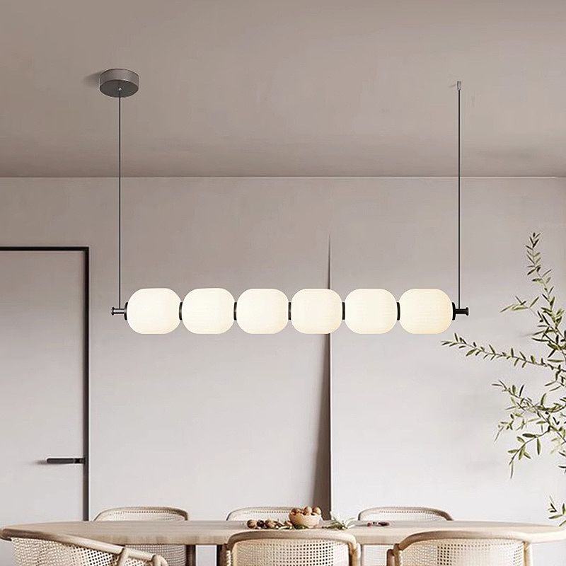 Светильник подвесной 100*15-150 см, 6*LED*8W, 3000-6000K, Lightera Lavish LE162L-6W WIFI, Черный