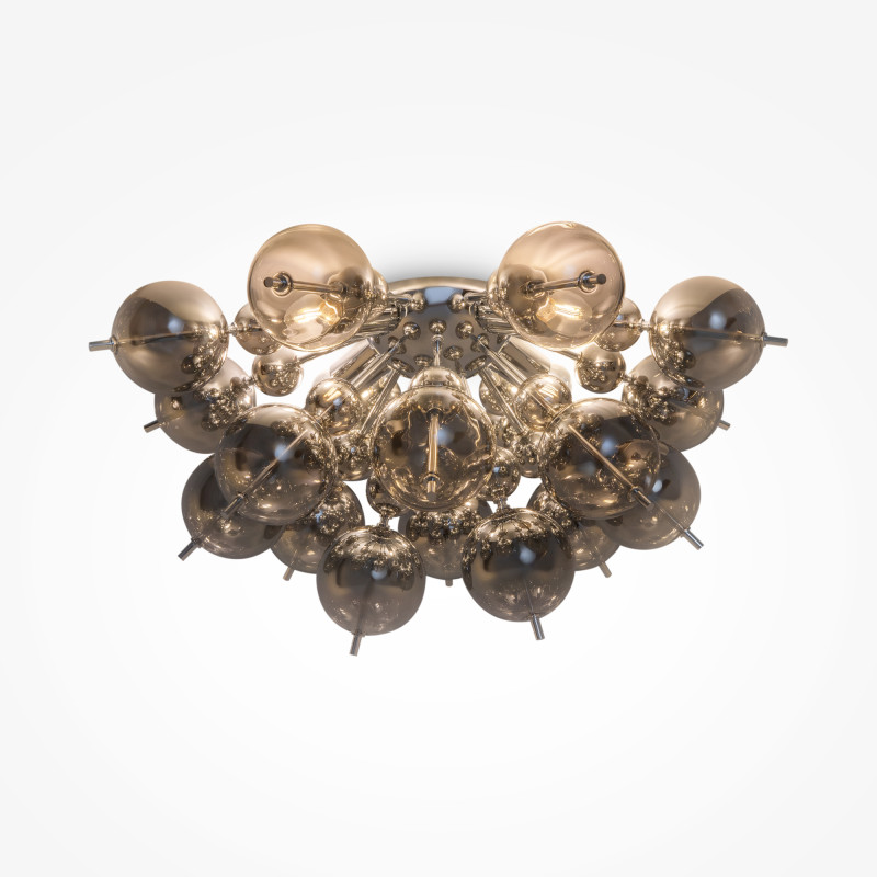 Потолочная люстра Maytoni Bolla MOD133CL-04CH, диаметр 64 см, хром