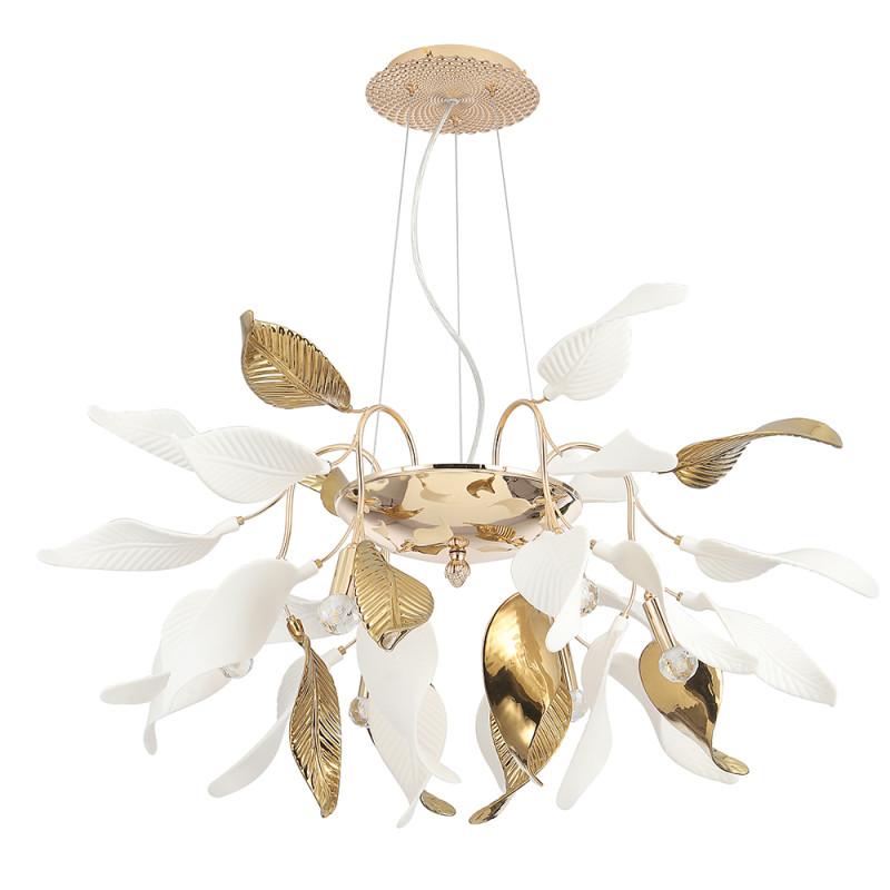 Люстра 76*40 см, 6*E14*40W Золото Crystal Lux STEFANIA SP6R