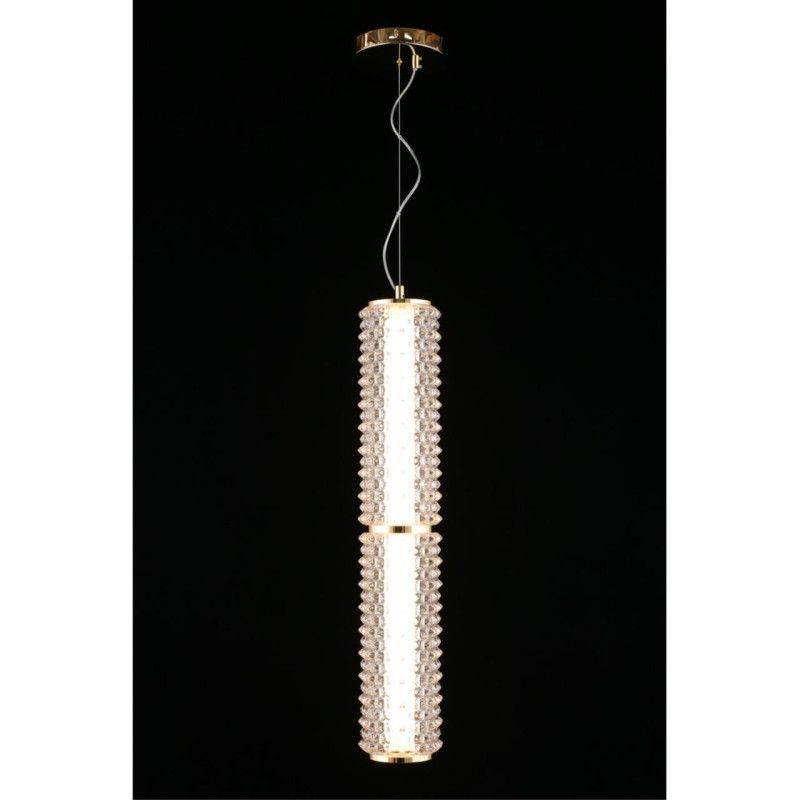 Подвесной светильник 15*105-210 см, 1*LED, 29W, 3000K, Aployt Ozann APL.331.06.29, золотой
