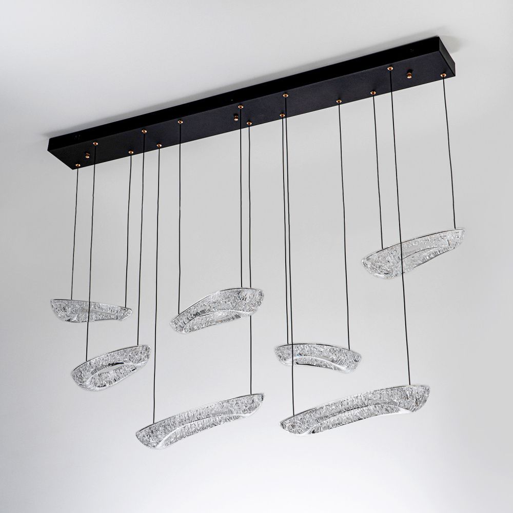 Подвесной светильник 27*120 см MODESTYLE MS.2333.7 BK