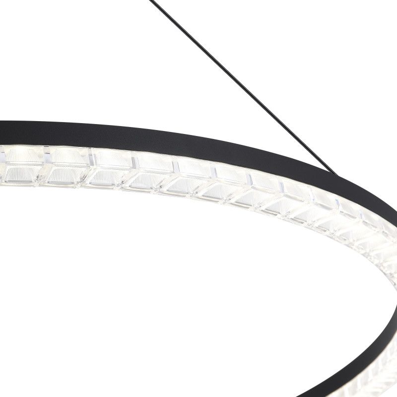 Подвесной светильник *85*-150 см, *LED, 54W, 4000K, ST-Luce Euclidics SL1018.413.01, черный