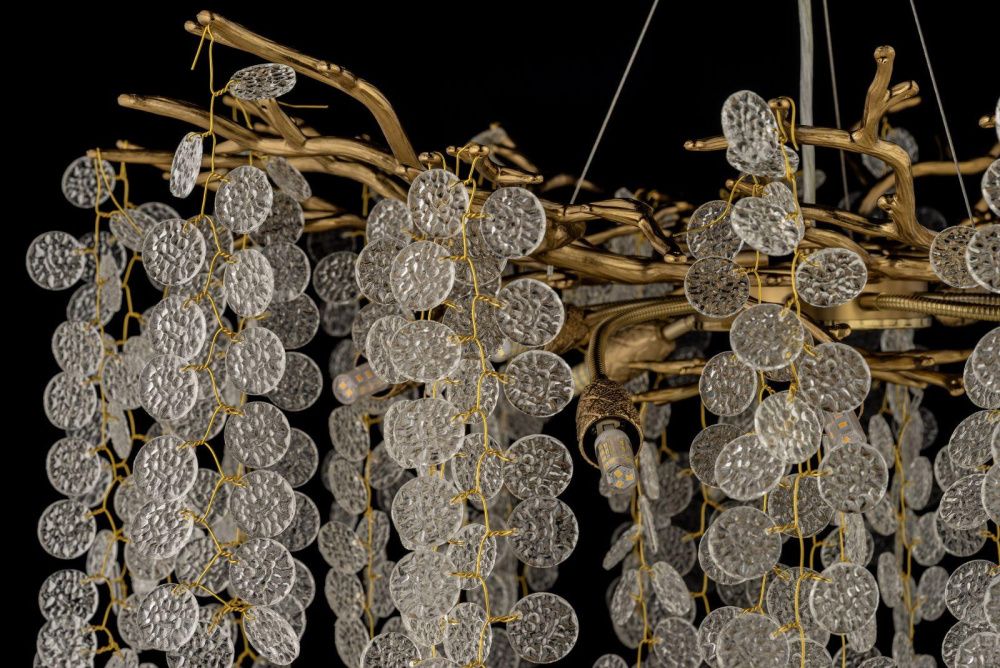 Люстра подвесная *76* см, 10*G9*40W, Dio D`arte Tavenna Antigue Tavenna H 1.5.76.102 A, Антик