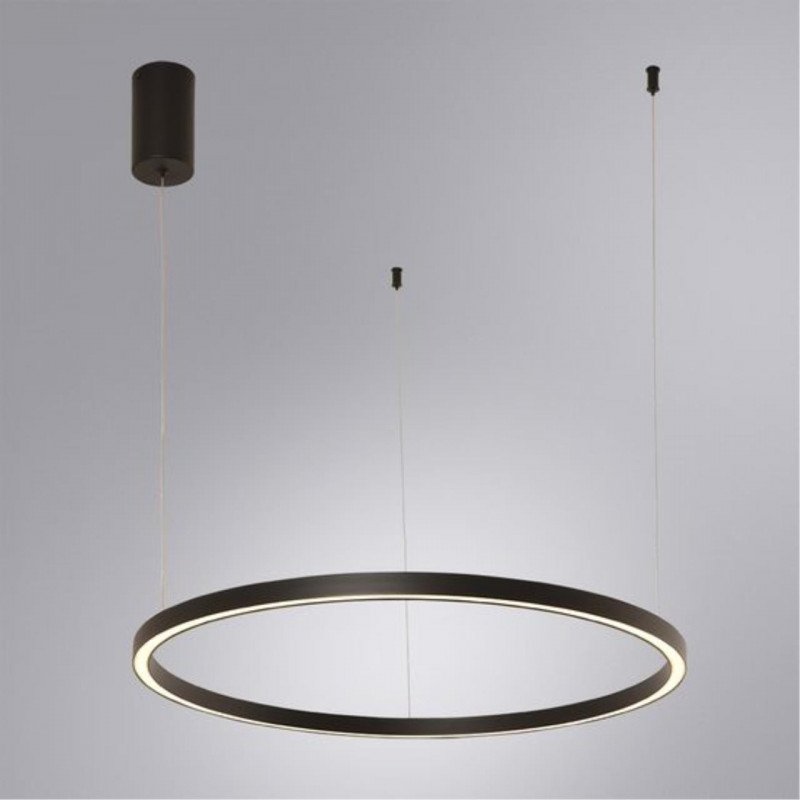 Люстра 60*150 см, 1*LED 42W 4000K черный Arte Lamp Smooth A2223SP-1BK
