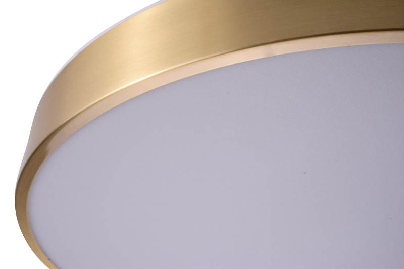 Накладной светильник 50*5 см, LED, 72W, 4000K Zortes Monna ZRS.1209.12, латунный