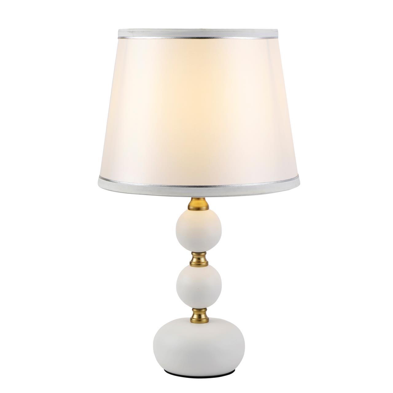 Настольный светильник 25*25*0,0000 см, Е 27 1x60ВтW, Белый, Золото MODELUX ML.6142.01TL