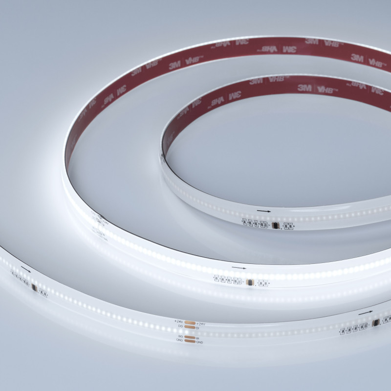 Лента герметичная SPI-COB-SE-X378-12mm 24V White6000-PX63-BPT (7 W/m, IP65, 5m) (Arlight, бегущий огонь) 041738. Цена указана за 5 метров. Продается кратно 5 метрам.
