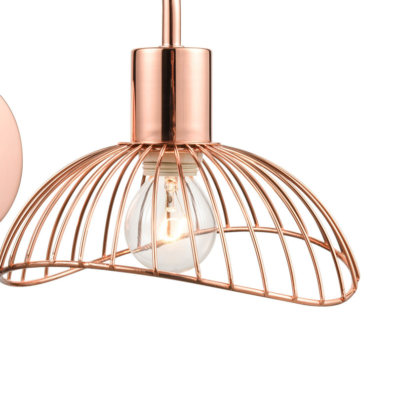 Бра 26*20*24 см, 1*E27 медный Vele Luce Gorgon VL5387W01