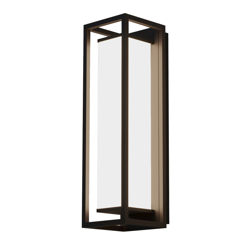 Светильник настенный 16,5*14*50 см, 1*LED, 17W, 3000К, Favourite Barer 4385-2W черный