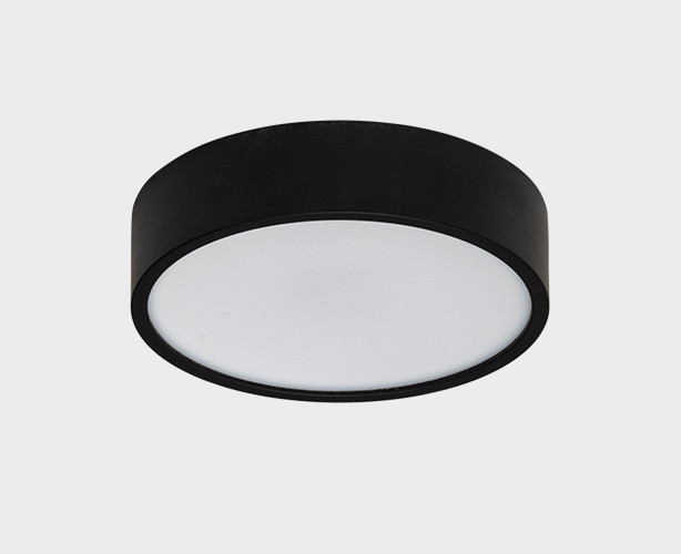 Потолочный светодиодный светильник Megalight M04-525-175 black, 24W LED, 3000K, черный