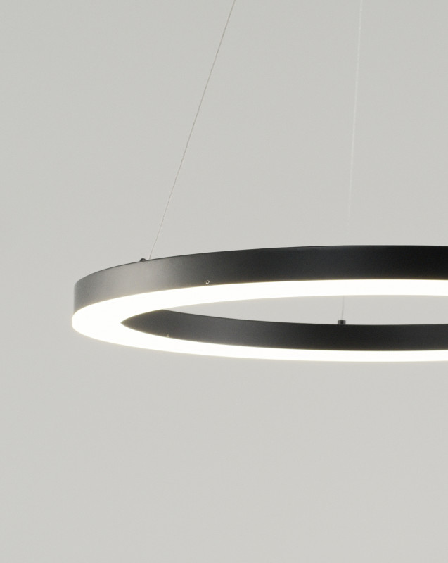 Подвесной светодиодный светильник 60*120 см, LED 70 W, Moderli Bona V1753-PL Черный