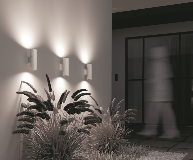 Светильник настенный 6,5*6,5*19 см, 2*GU10, 100W, Maytoni Bowery O583WL-02W белый