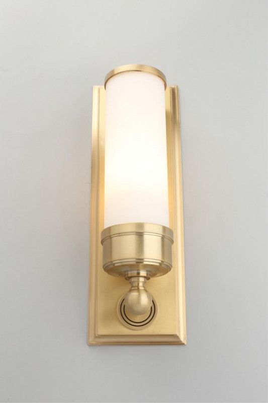 Бра 11*12*36 см, 1*E27, 40W, Aployt Rin APL.804.01.01, латунный