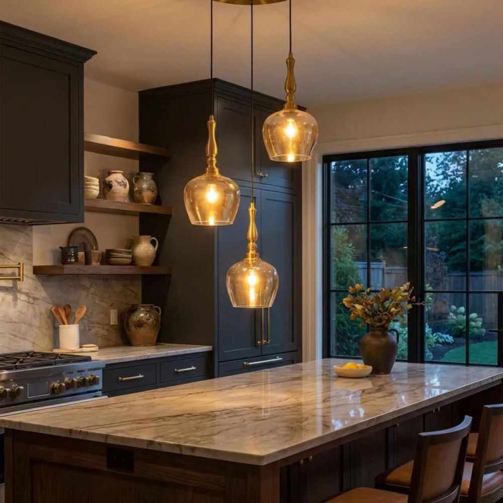 Светильник 50 см, Citilux NORT CL475012, бронза