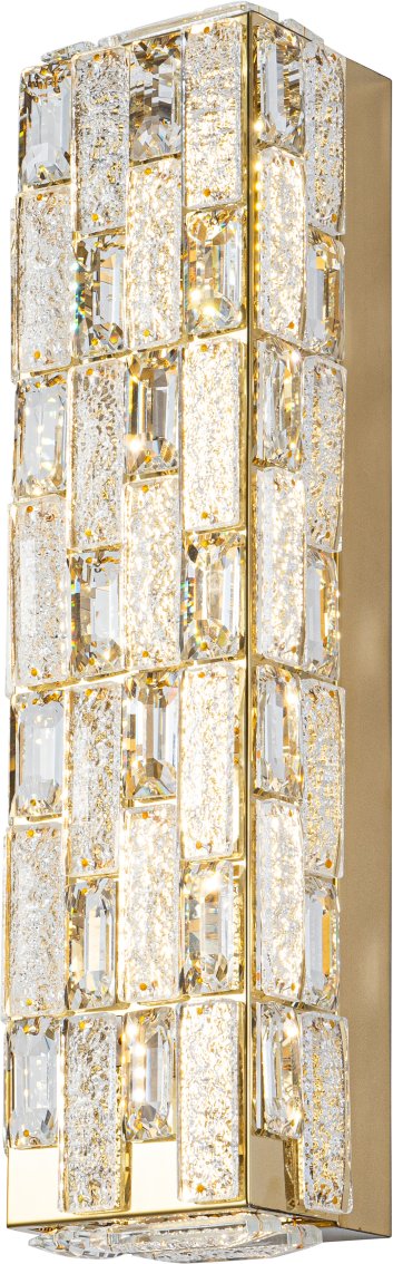 Настенный светильник 48 см, 25W, 2800-6500K, Stilfort Gabbana 4014/03/01WL, золото