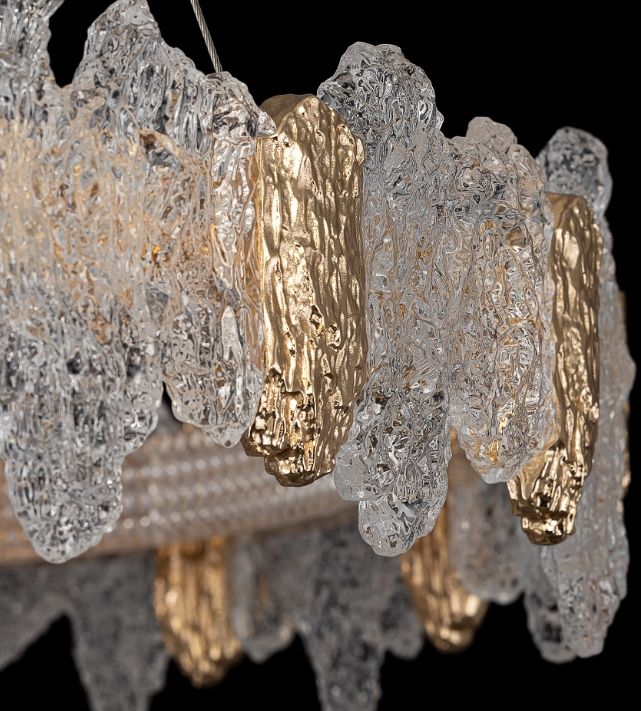 Светильник 75 см, 140W, 3000-6000K, Citilux LAVA CL250182 LED, золото