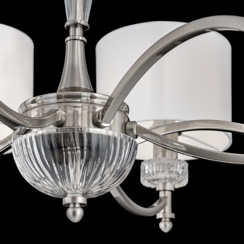 Подвесная люстра Maytoni Alicante MOD014CL-08N, белый, диаметр 82см