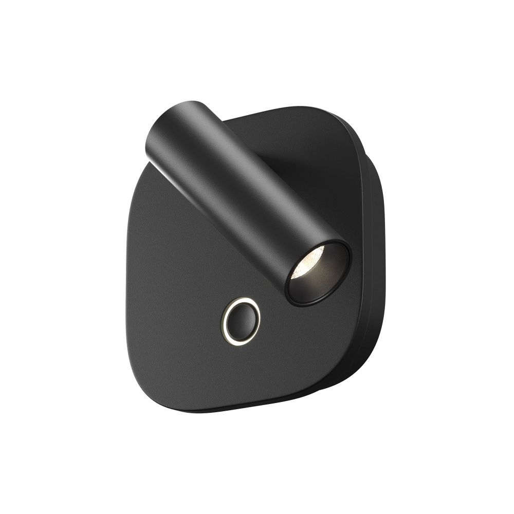 Бра  C175WL-9W-2.7-4K-B 10,5*10,5*-6,4 см, *LED*9W, K, Maytoni technical Ego C175WL-9W-2.7-4K-B, Черный