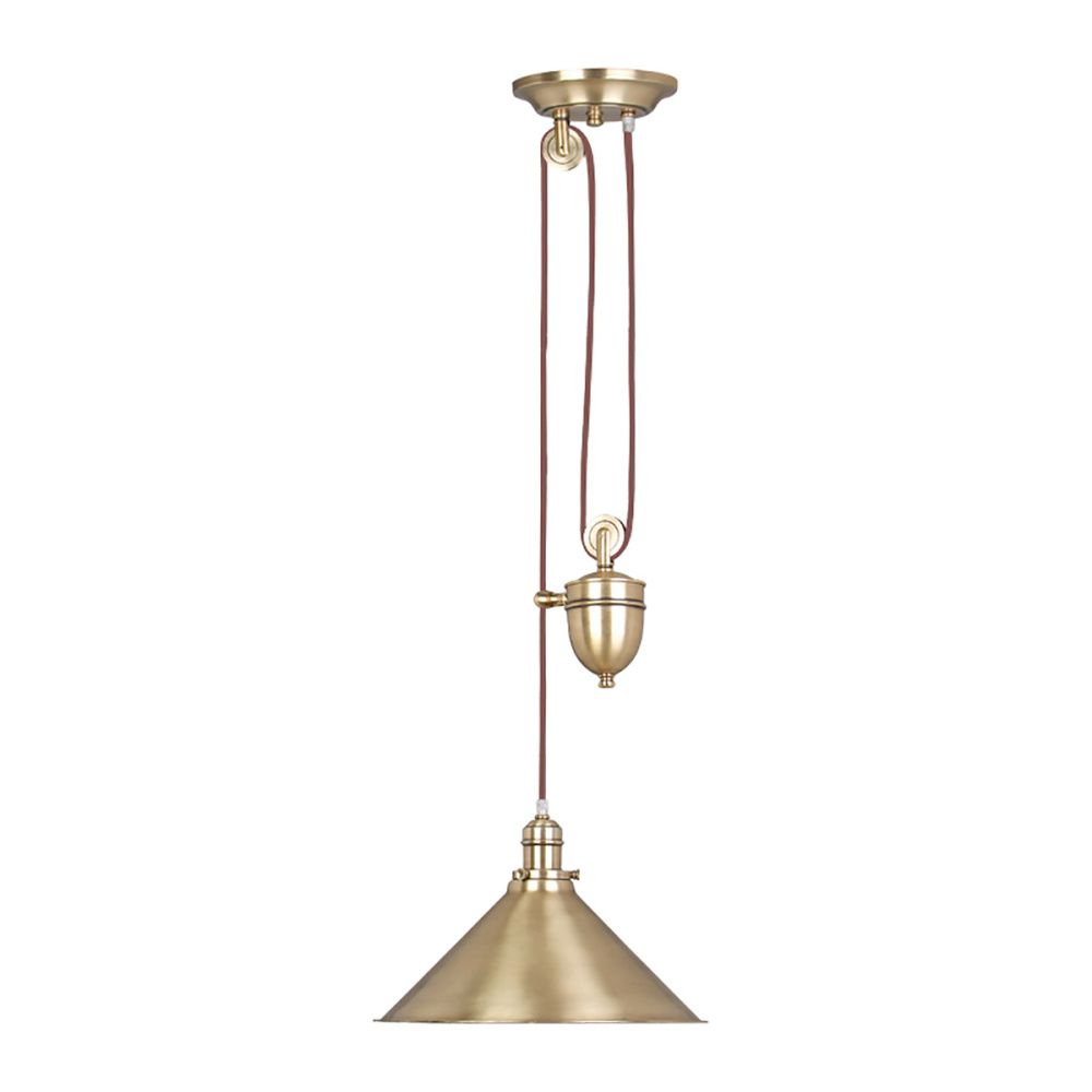 Подвесной светильник *37*25-180 см, E27*100W, Natural Concepts Elstead Lighting Provence HK-MERIDIAN3, латунь