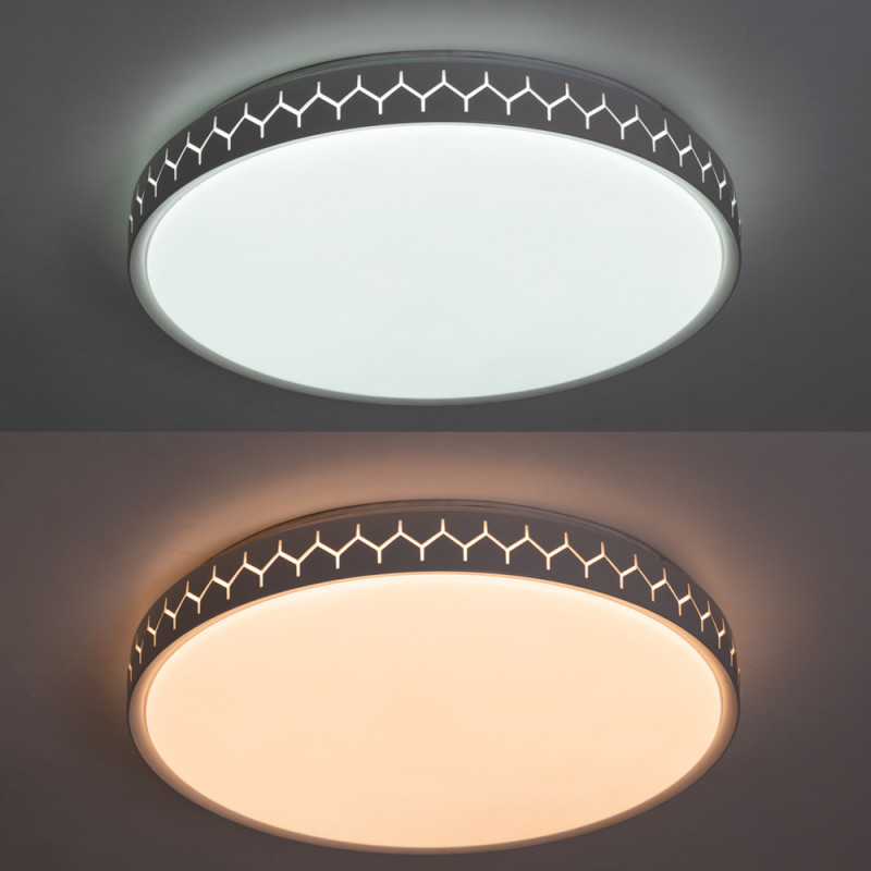 Светильник 49 см, 72W, 2700-7000K Arte Lamp SIMONE A2682PL-72WH белый