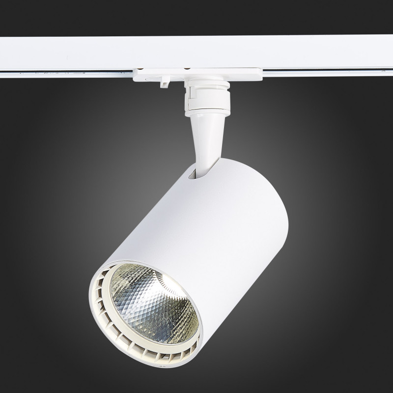 Трековый светильник 12*8 см, 20W, 3000K ST LUCE ST351.536.20.36 Матовый белый