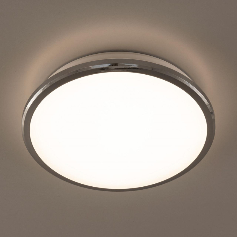 Светильник 28 см,16 W, 3000К Citilux CL702161W ip54, хром