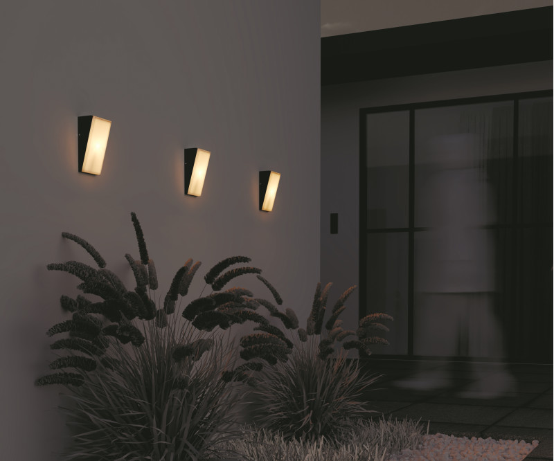 Светильник настенный 9*7*18 см, LED, 10W, 3000К, Maytoni Brick O436WL-L10GF3K1 серый