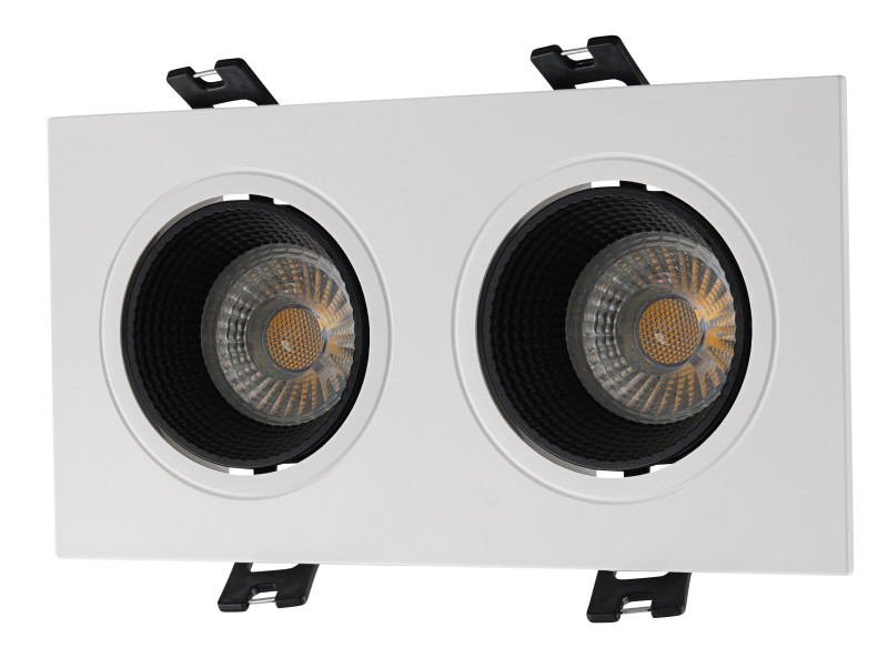 Встраиваемый светильник Denkirs DK3072-WH+BK белый