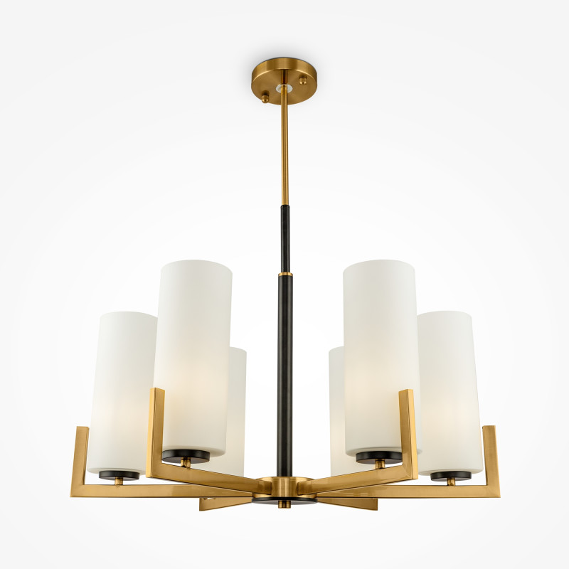 Люстра на штанге Maytoni Fortano MOD089PL-06BS, диаметр 67 см, латунь