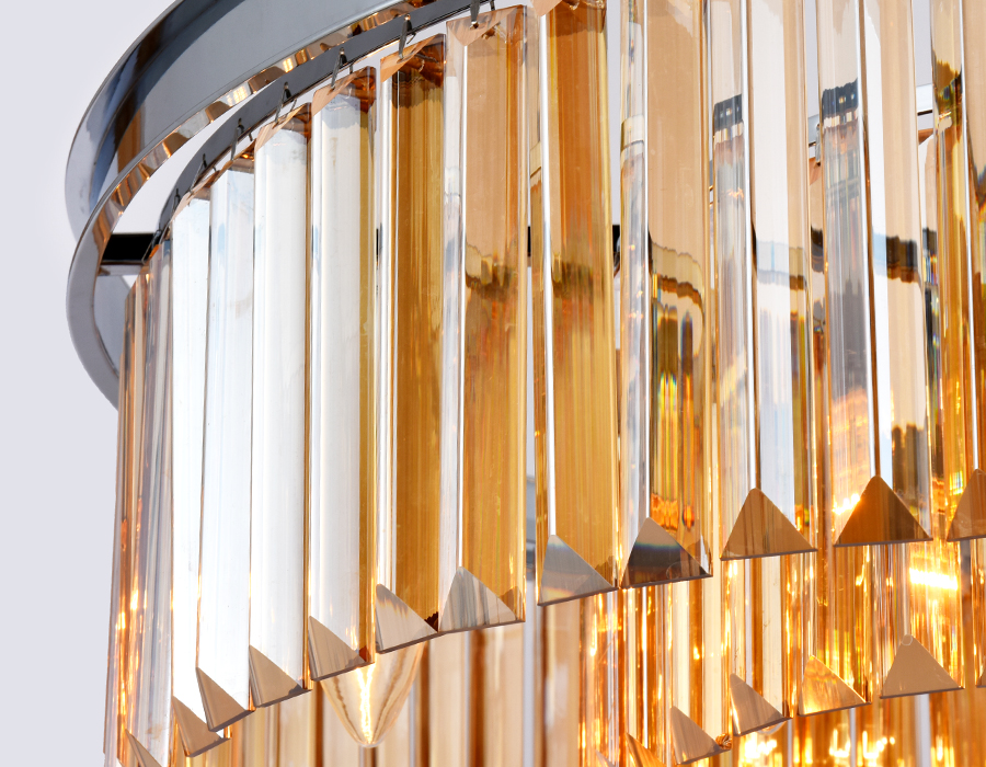 Люстра подвесная 60*21*76 см, E14 W, К, хром Ambrella Traditional Traditional TR5097