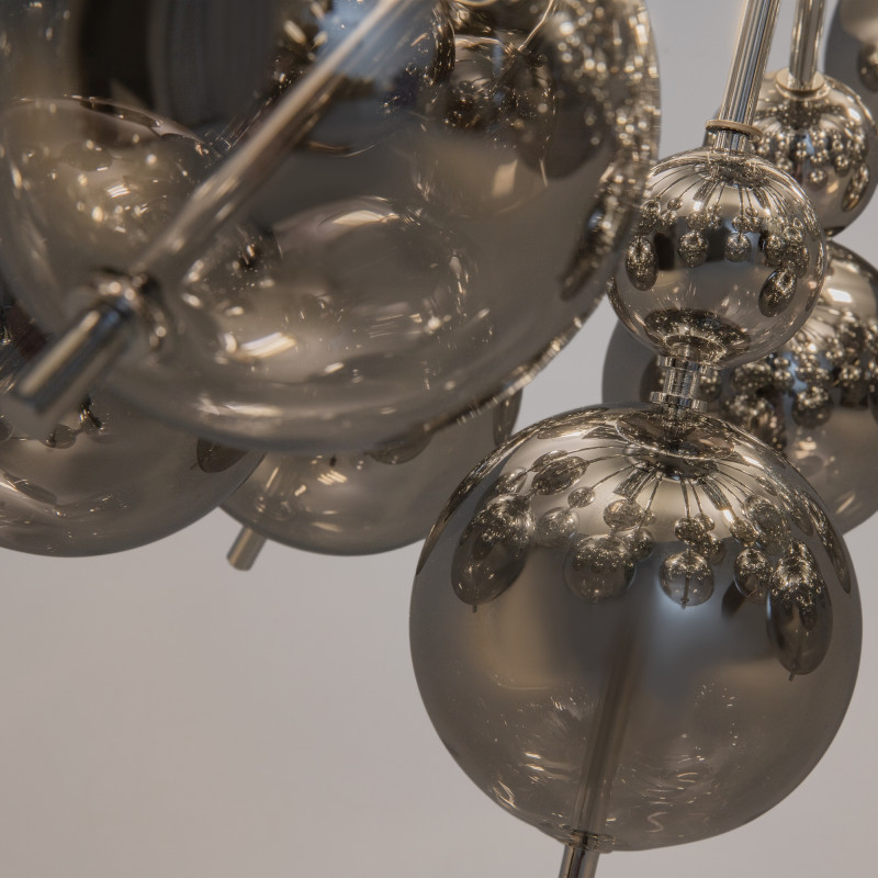 Потолочная люстра Maytoni Bolla MOD133CL-04CH, диаметр 64 см, хром