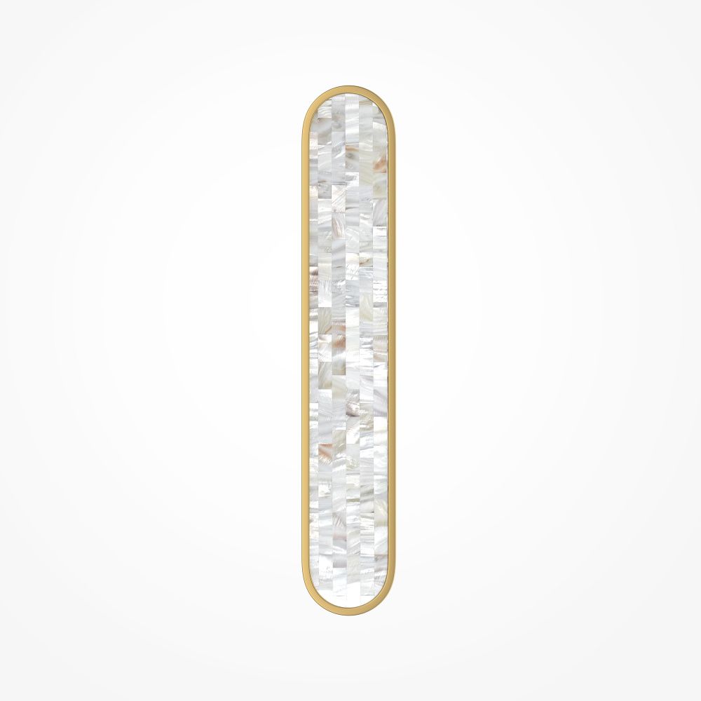 Бра 4,4*10,7*-60 см, *LED*30W, 2700-4000K, Maytoni Perlamour MOD429WL-L30BSK, Латунь