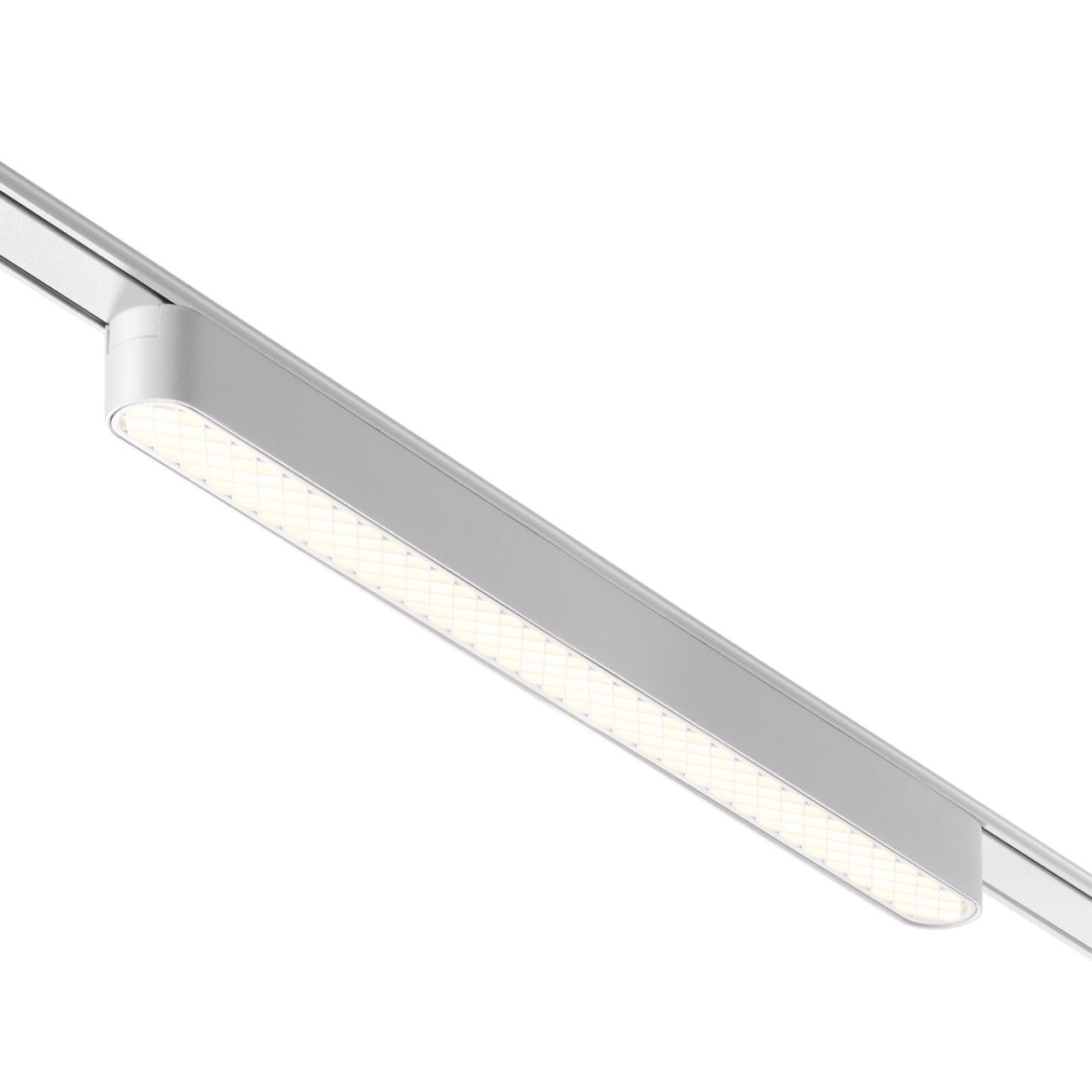 Трековый светильник для низковольтного шинопровода 33*2,5* см, LED 18W*3000 К, Novotech Shino Smal, белый, 359249