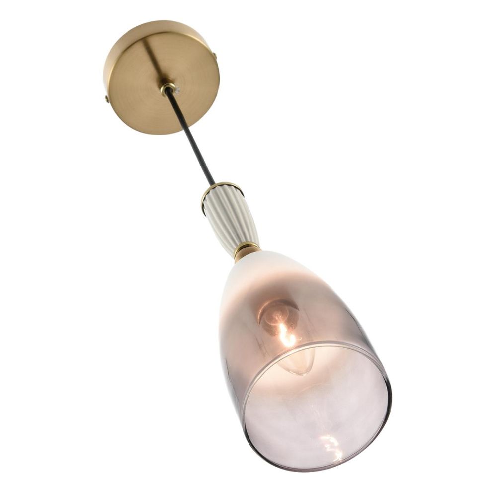 Подвес *10*220-220 см, 1*E14*40W, Lumion Derbi LUM8285/1A, античная бронза
