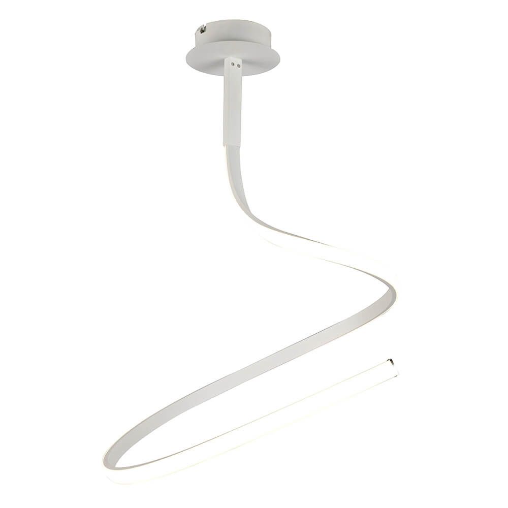 Подвесной светодиодный светильник Mantra Nur 6002K белый, диаметр 52.5 см
