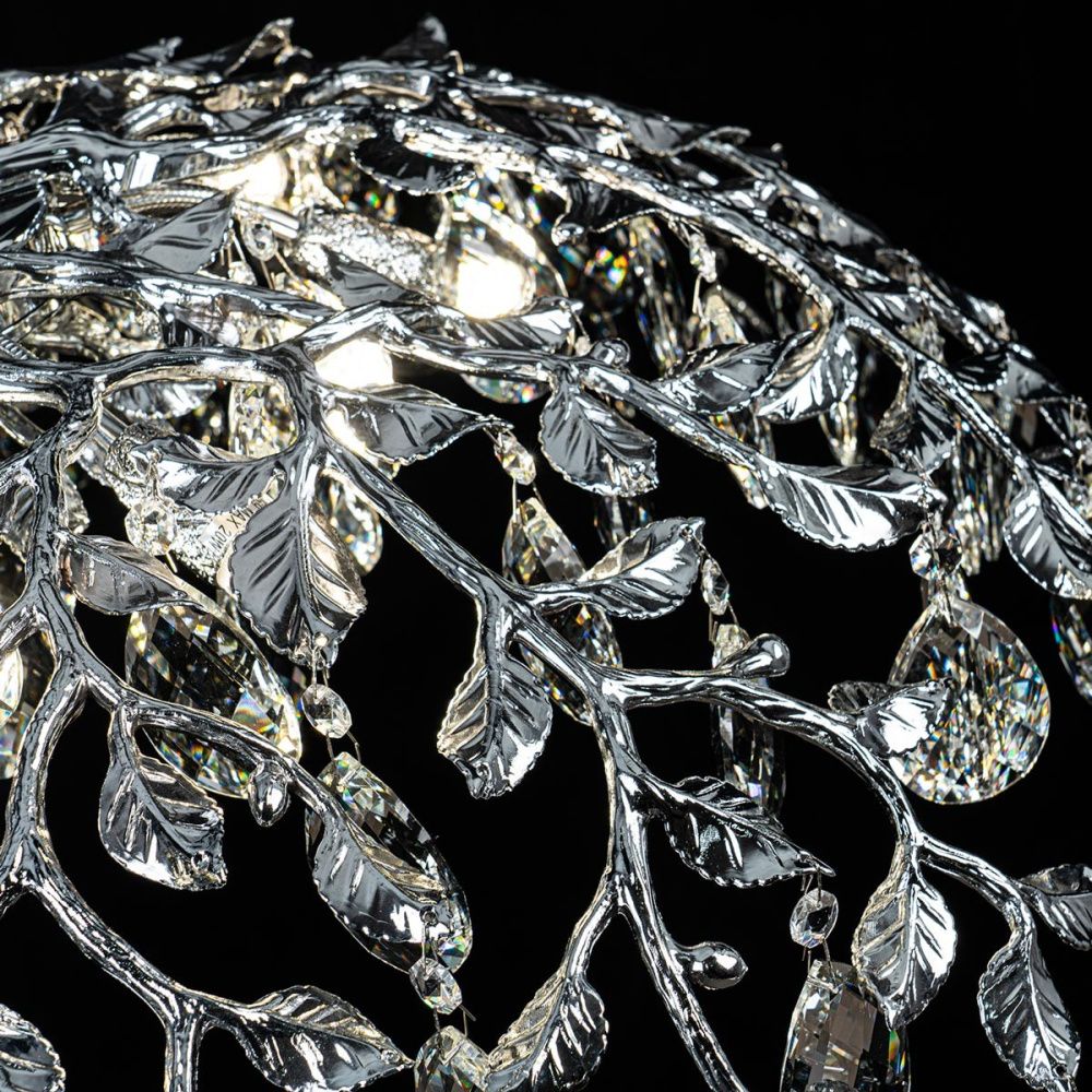 Подвесная люстра 80 см, MODELUX ML.8065.10 CR, хром